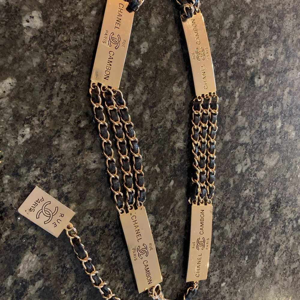 Vintage 100% authentic Chanel belt